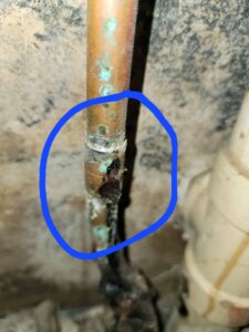 Copper Pipe Spot Repair