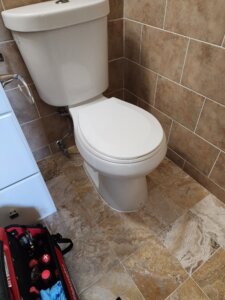 New Toilet Installation