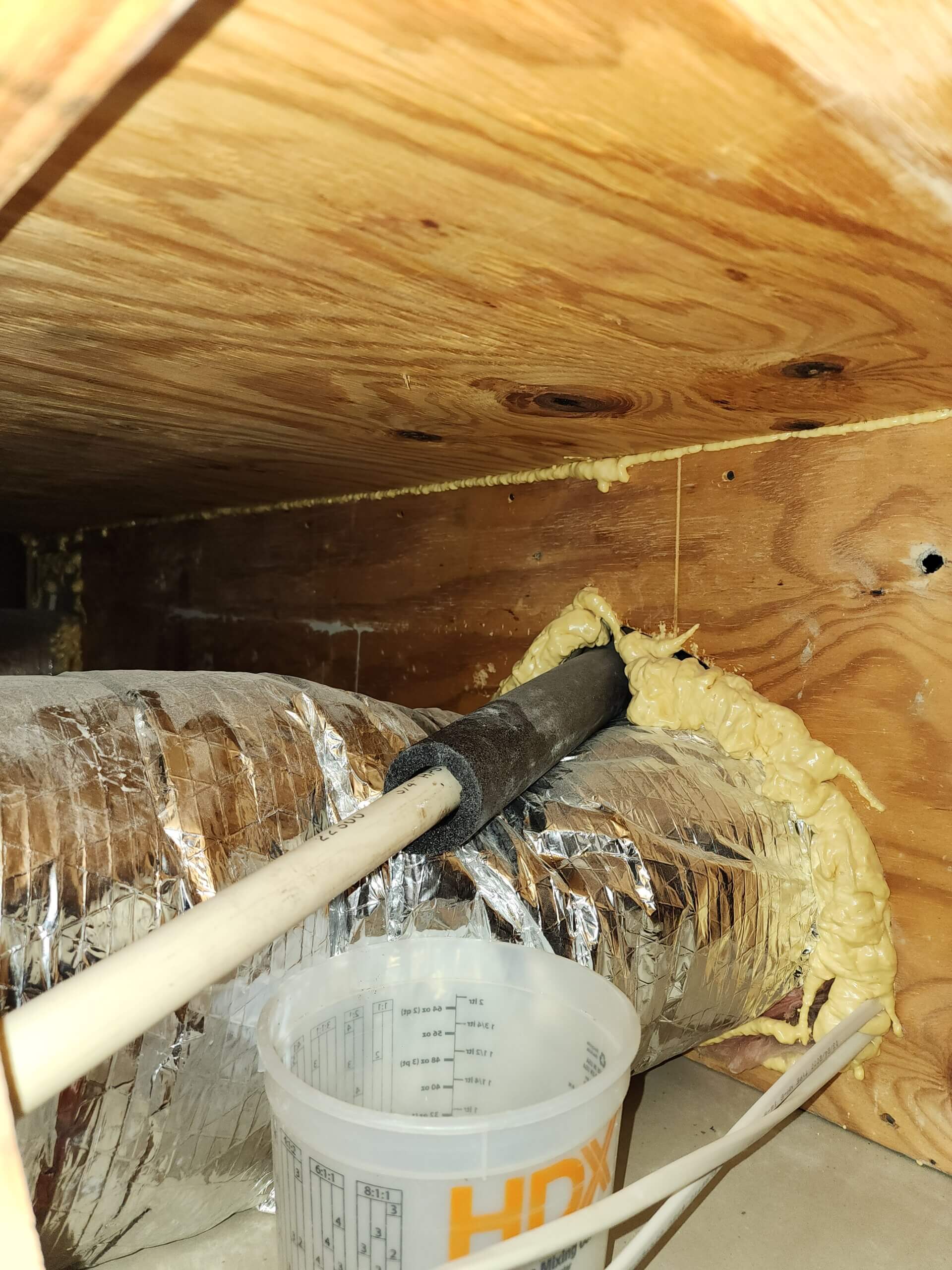 A:C Condenser Drain Line Leak