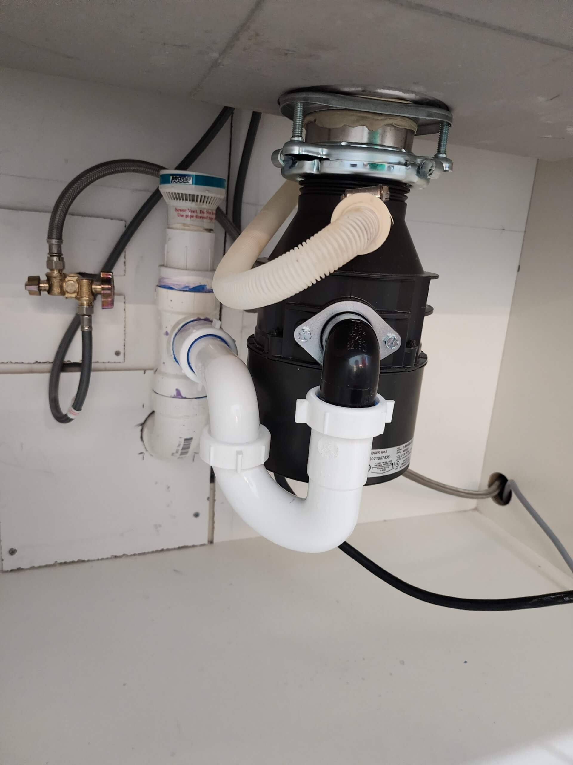 Garbage Disposal Replacement: Installation