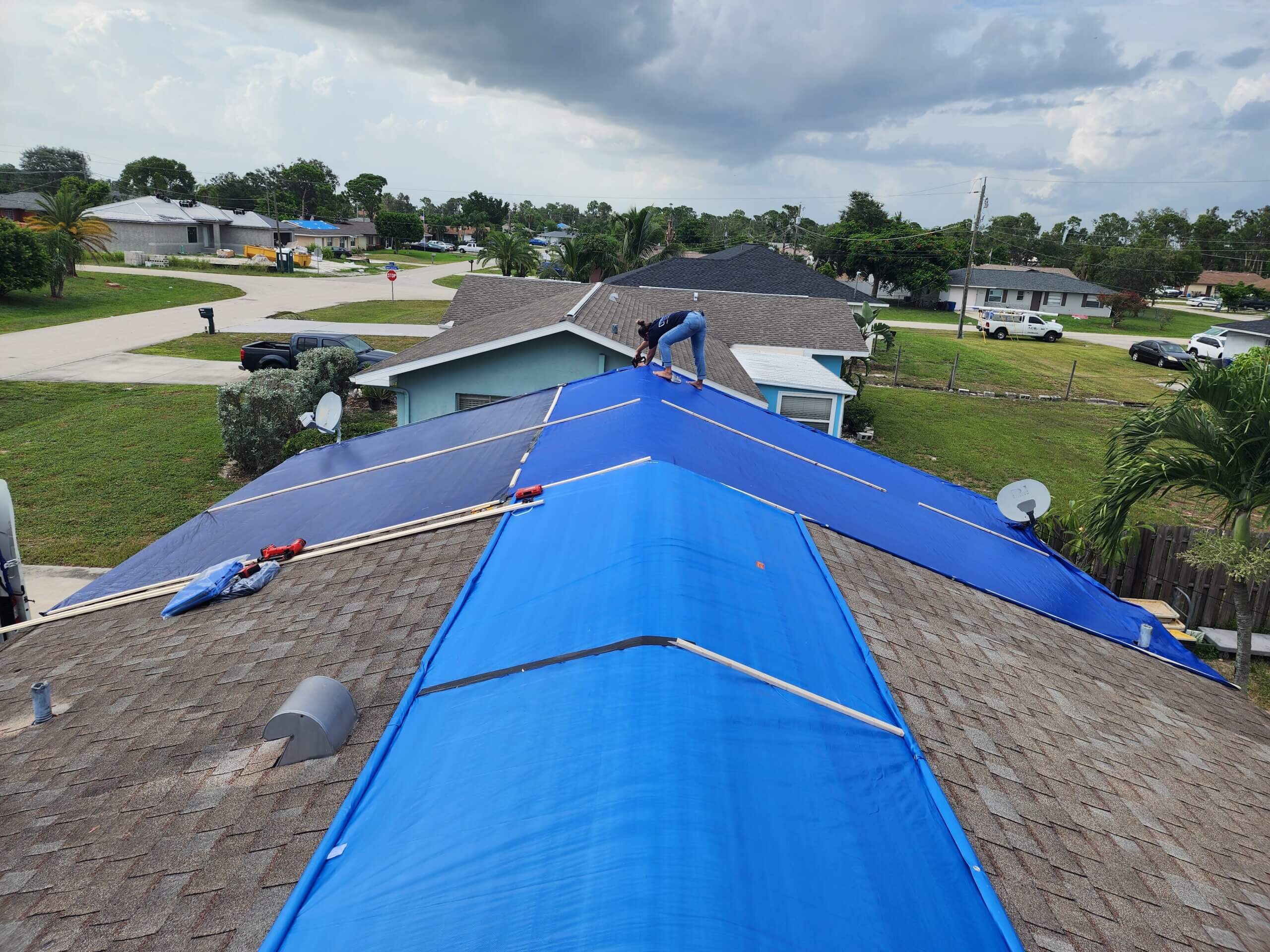 Tarp Installation