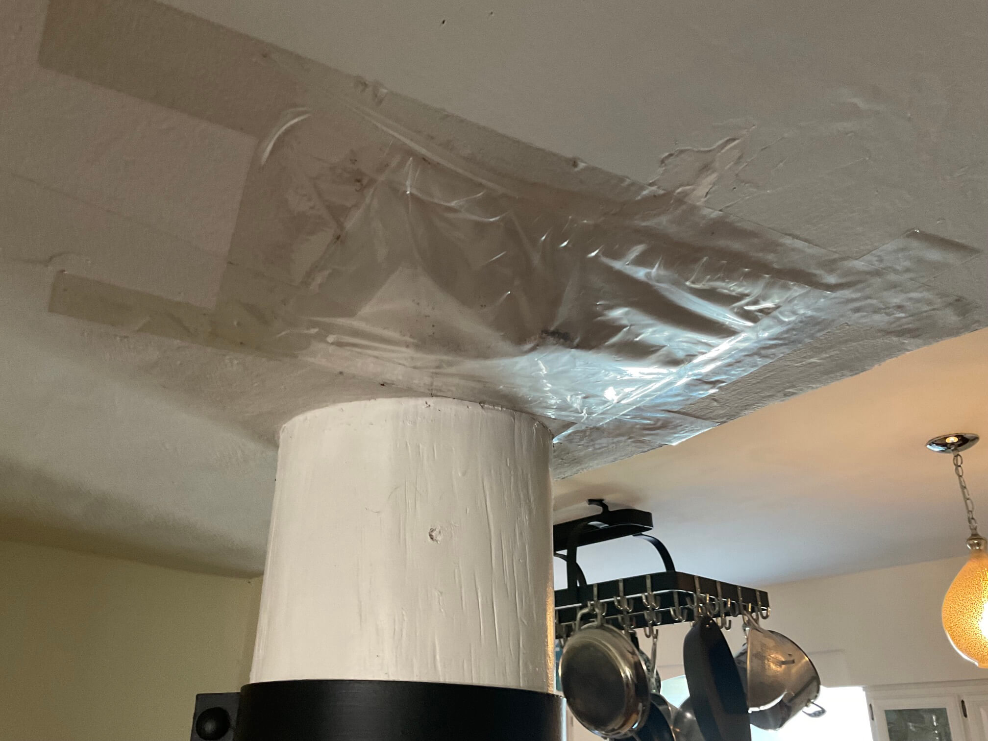 Water Damage in Ceiling