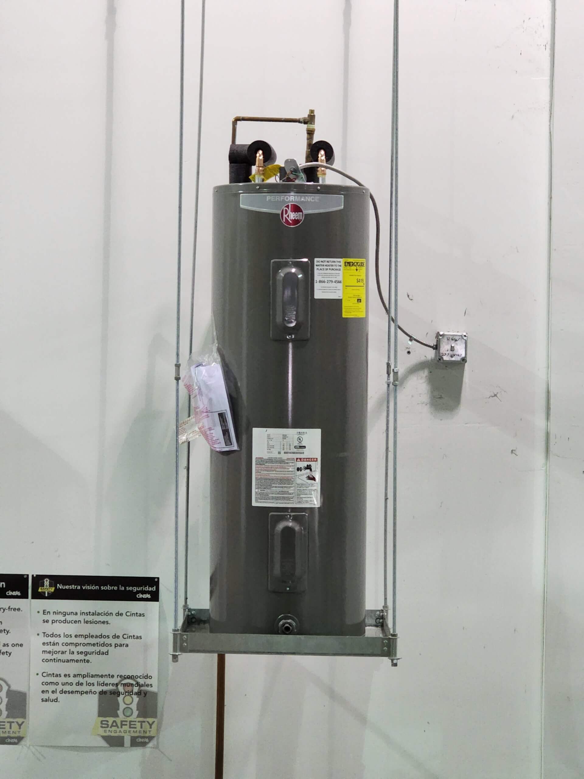 Water Heater : Boiler Install