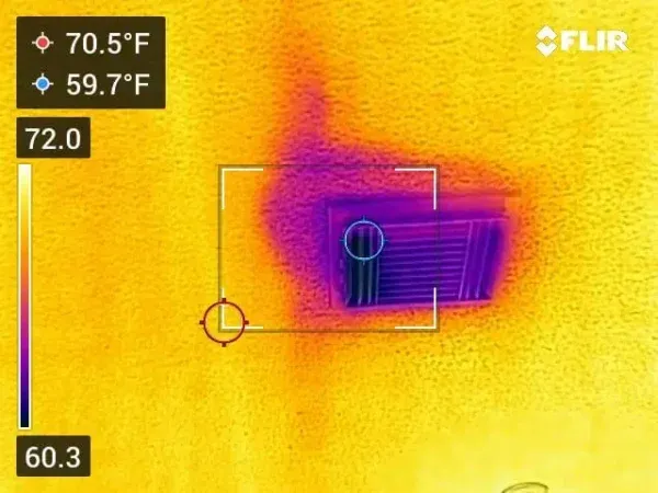 Tip Top Plumbing conducts professional water leak detection in a Broward County home using digital sensors and acoustic tools to identify hidden plumbing issues behind walls and under floors.