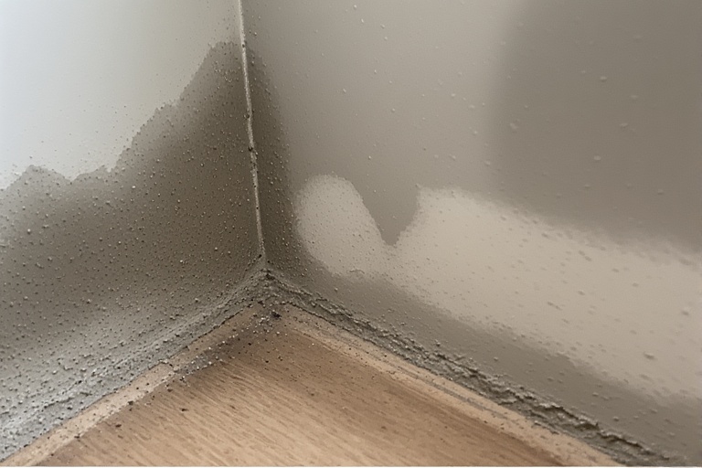 Mold remediation in Broward County home with certified team performing safe mold removal and cleanup.