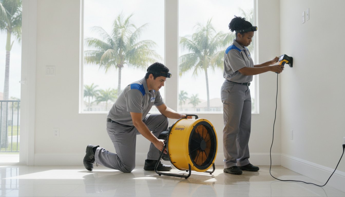 Emergency Water Damage Restoration in Weston, FL: The Professional Dry-Out Guide