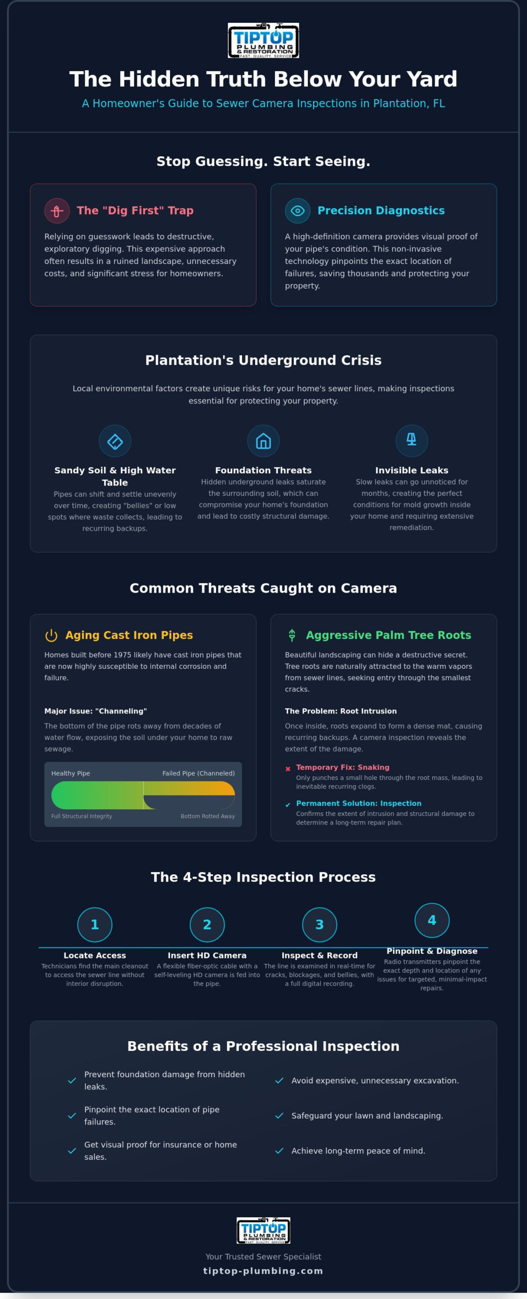 Sewer Camera Inspection in Plantation FL: The Homeowner’s Complete Guide