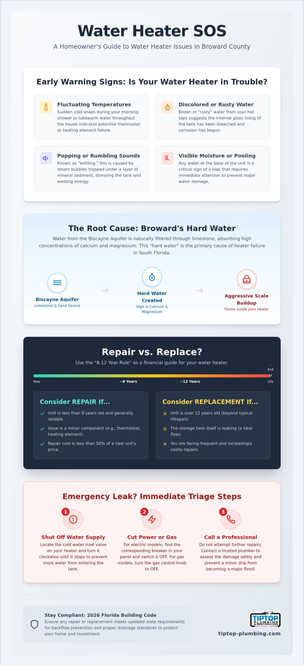 Water Heater Repair Broward County: The Complete Homeowner’s Guide (2026)