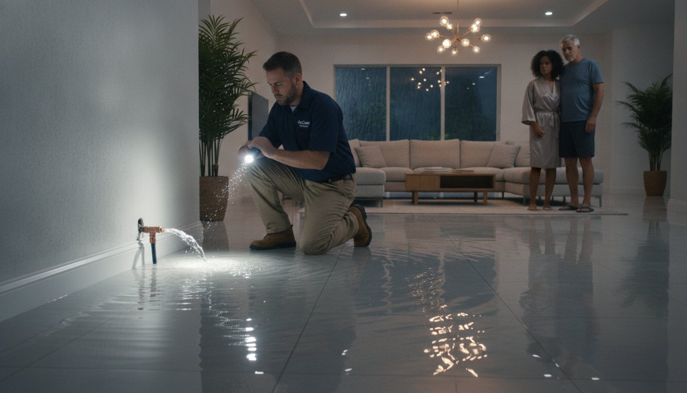 After Hours Plumber in Cooper City: 24/7 Emergency Plumbing & Restoration