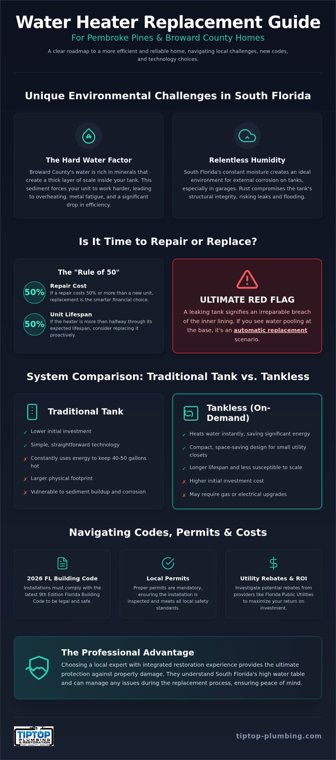 Water Heater Replacement in Pembroke Pines: The 2026 Homeowner’s Guide