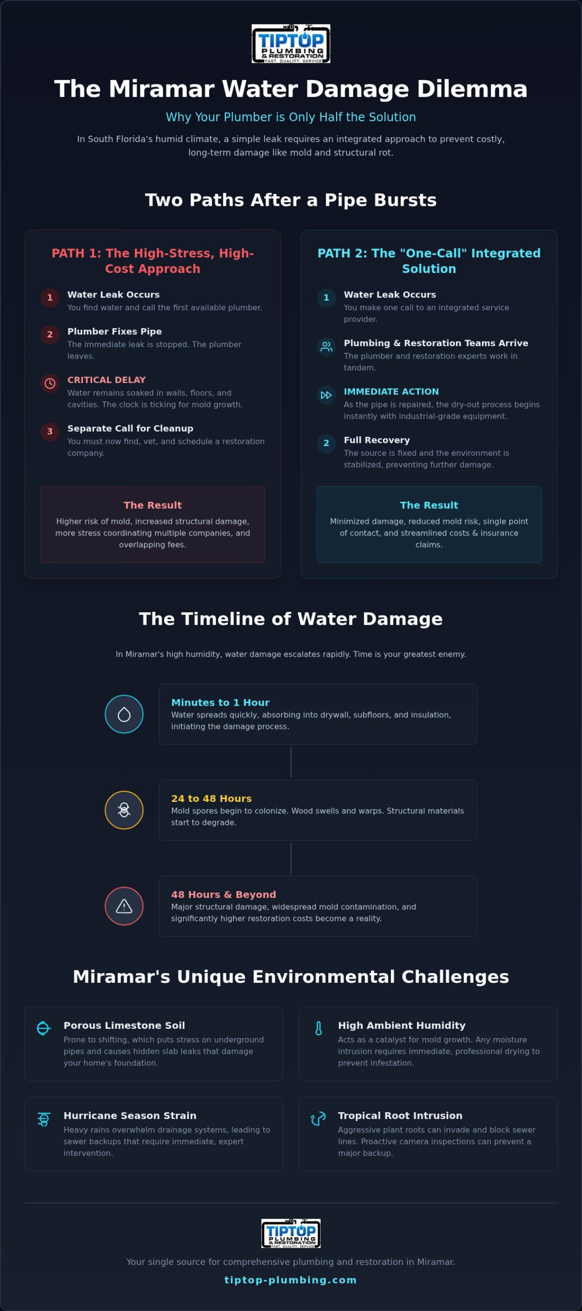 Plumbing and Restoration Services in Miramar: The Homeowner’s Guide to Total Recovery