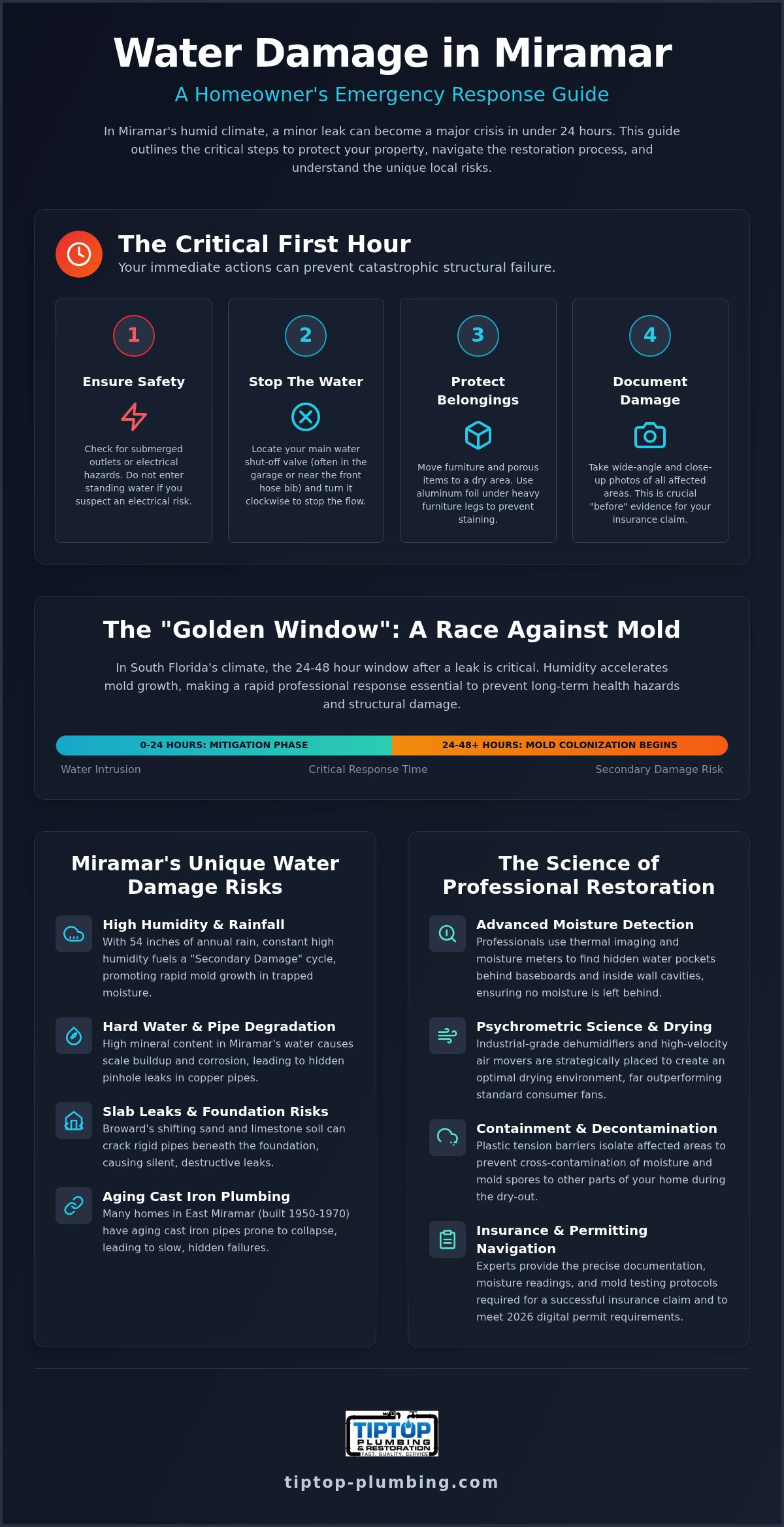 Water Damage Restoration in Miramar, FL: The Complete 2026 Homeowner’s Guide