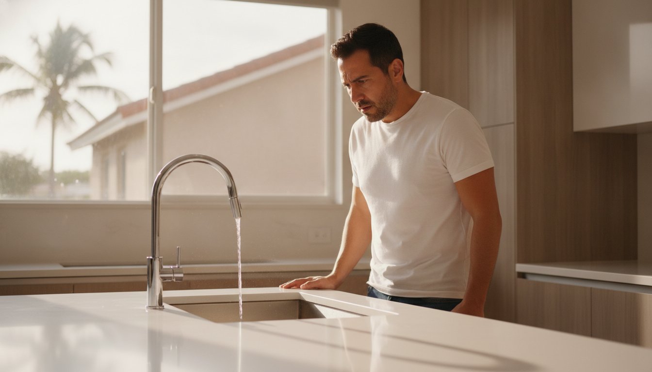 Low Water Pressure Causes: The Broward County Homeowner’s Guide (2026)