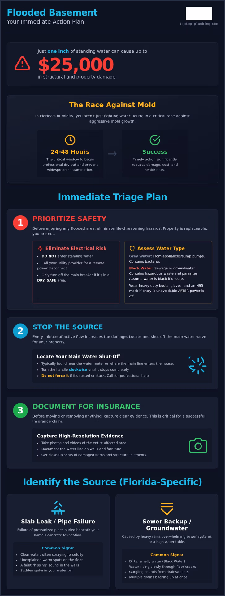 Basement Flooding: Florida Homeowner's Emergency Guide
