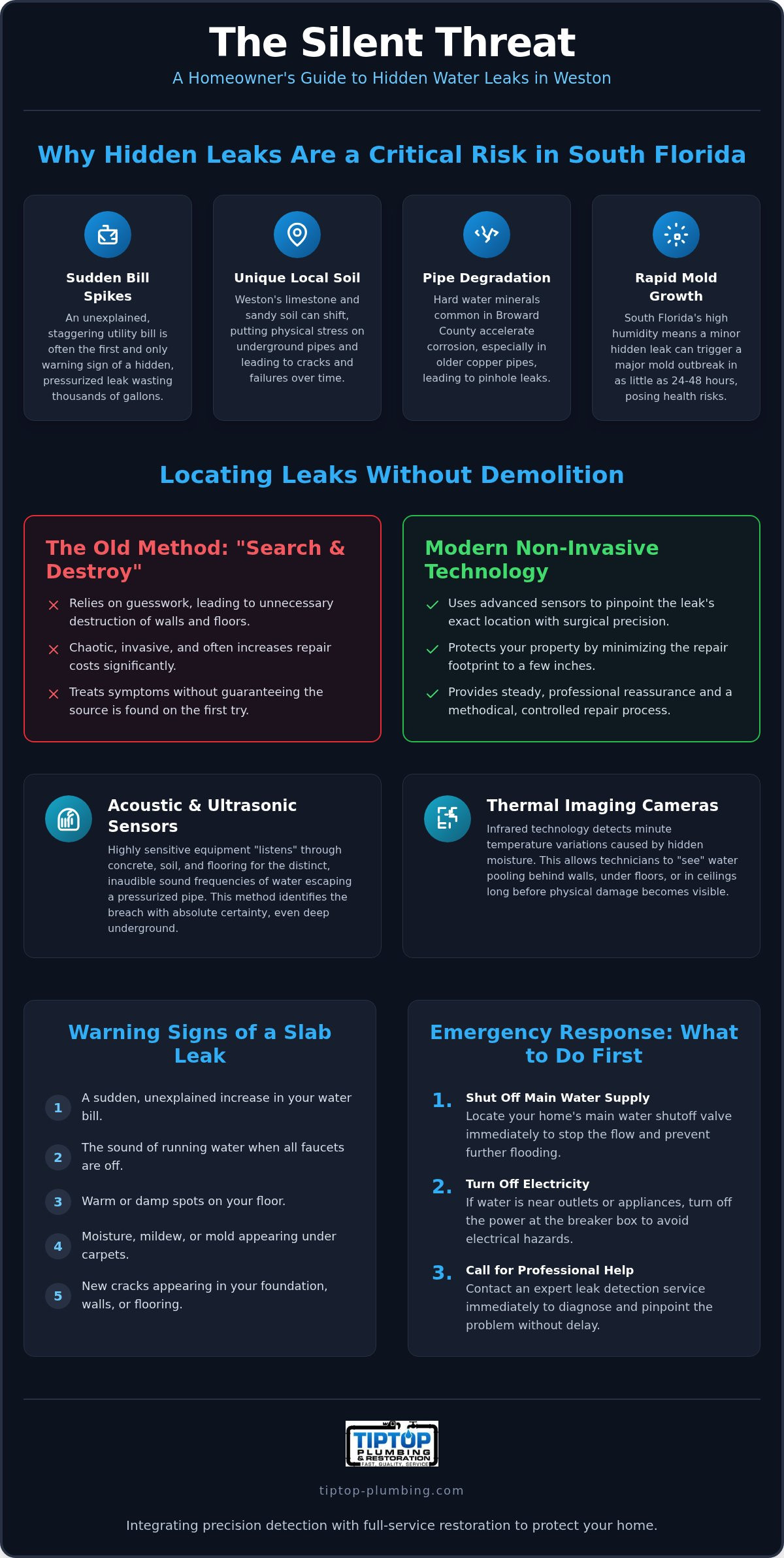 Water Leak Detection in Weston, FL: Protecting Your Home from Hidden Damage