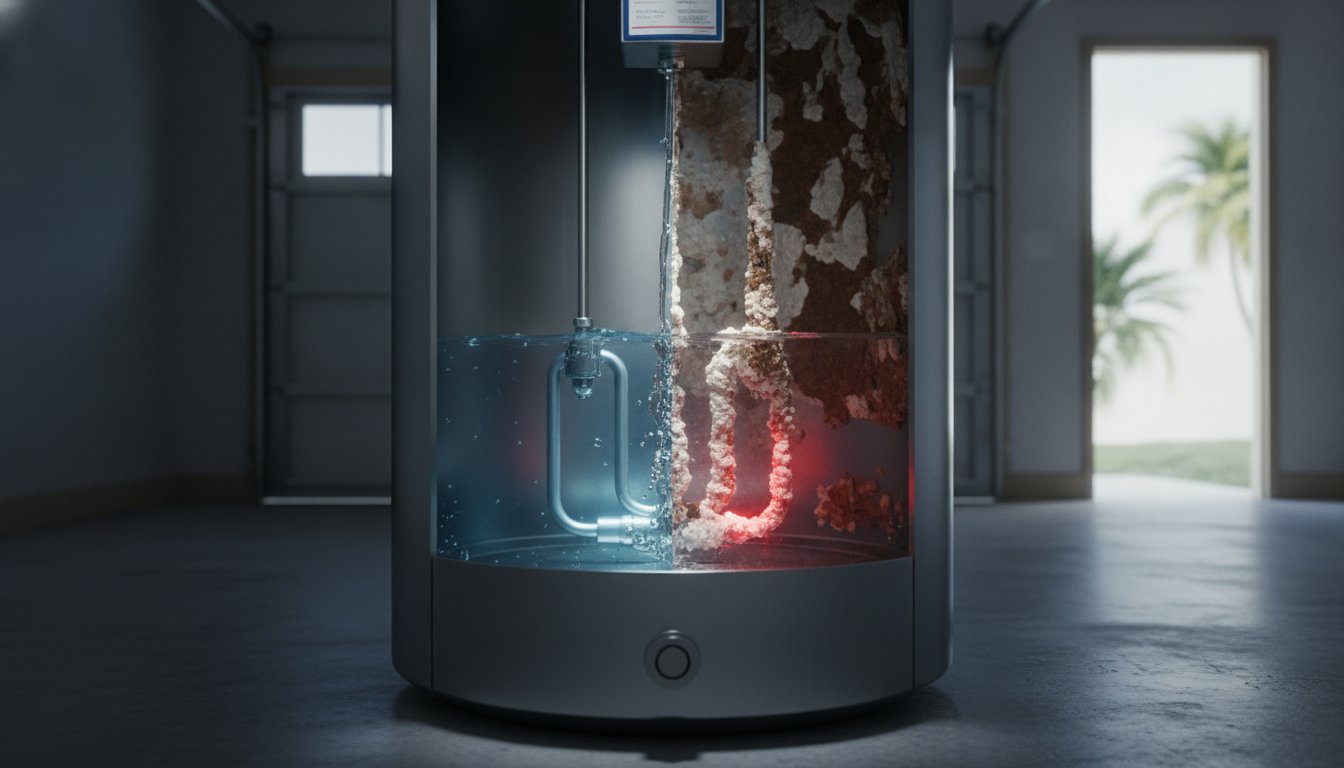 Hard Water Water Heater Damage in Florida: The Silent Killer of Your Home’s Comfort