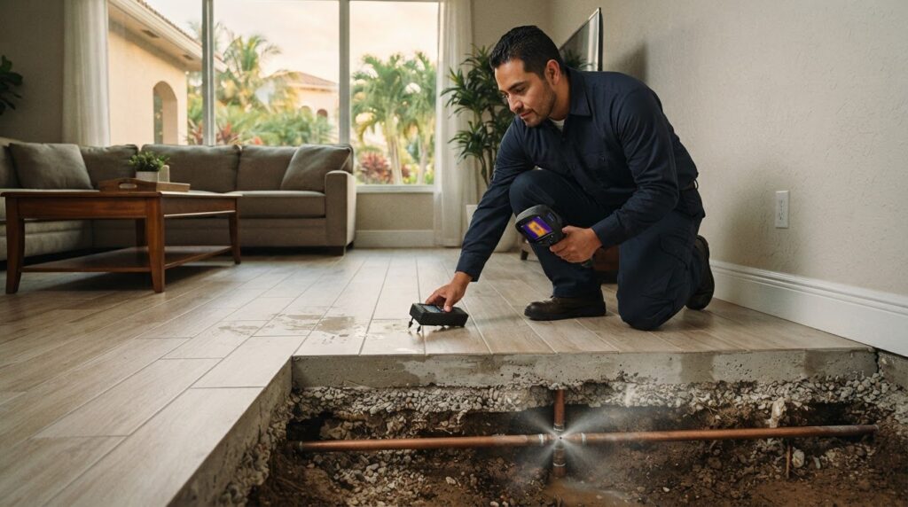 Signs of a Slab Leak: 7 Warning Signs Broward County Homeowners Should Know
