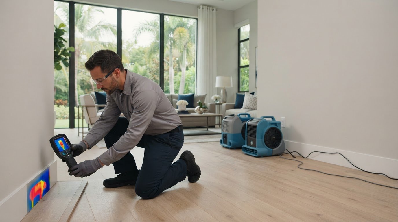 Water Damage Dry Out in Weston, FL: Home Protection