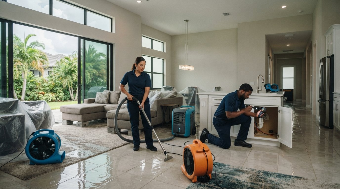 Water Damage Restoration Davie FL: Fast Extraction, Dry Out & Complete Recovery