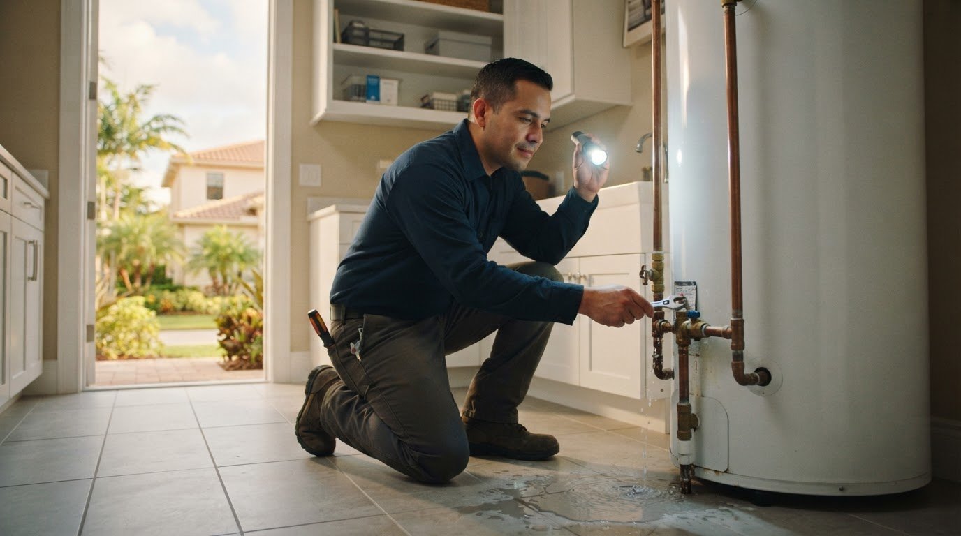 Emergency Water Heater Repair in Weston: What to Do Now