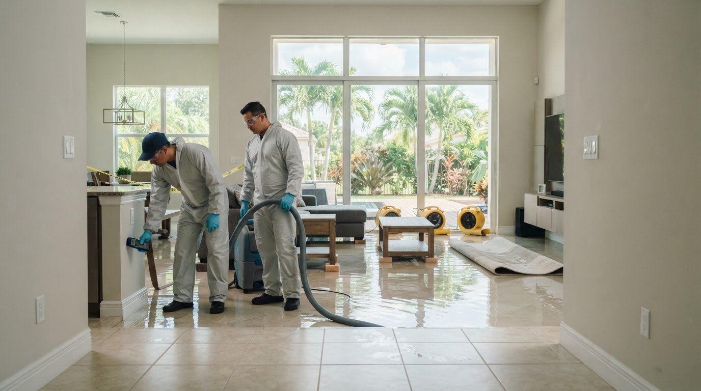 Flood Water Extraction in Davie, FL: What to Expect
