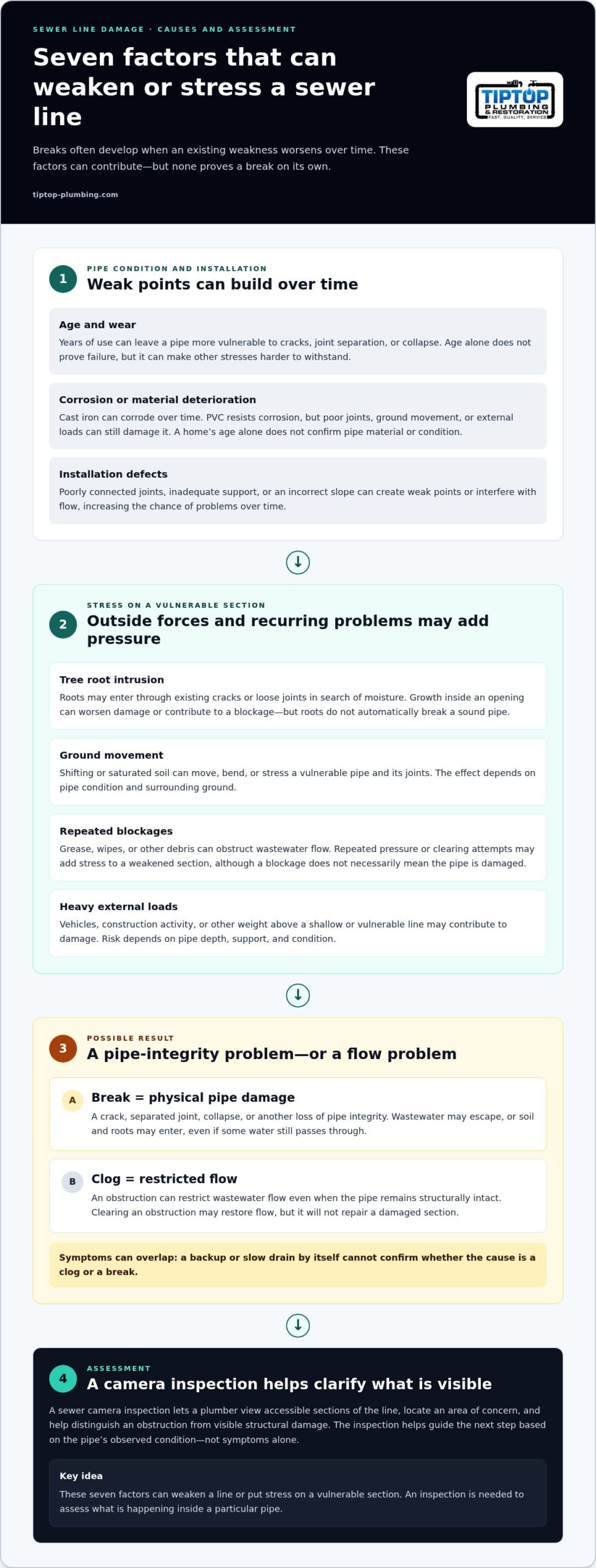 What Causes Sewer Line Breaks? 7 Common Reasons Homeowners Should Know
