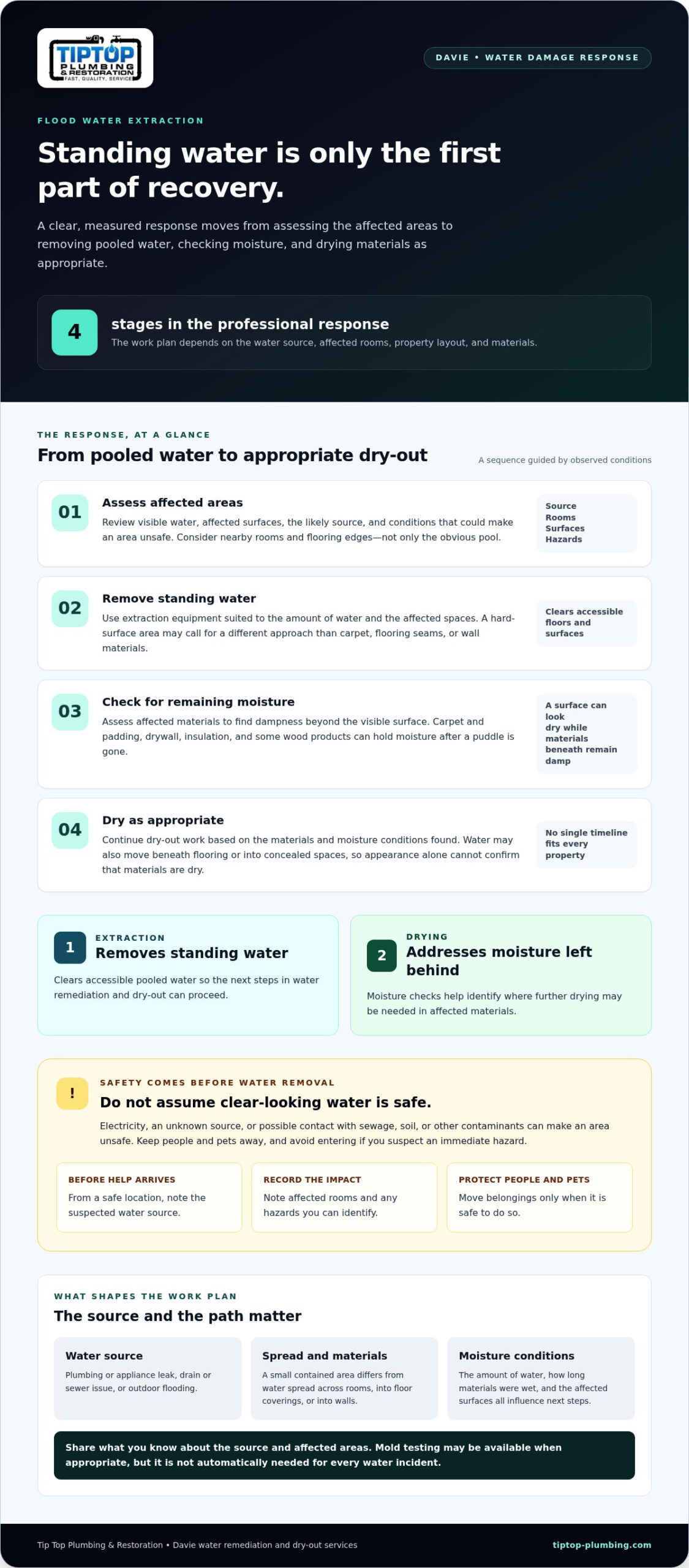 Flood Water Extraction in Davie, FL: What to Expect