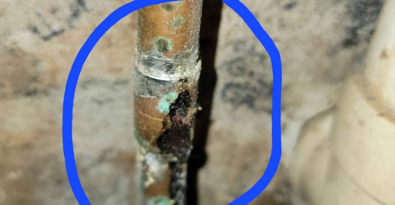 Copper Pipe Spot Repair